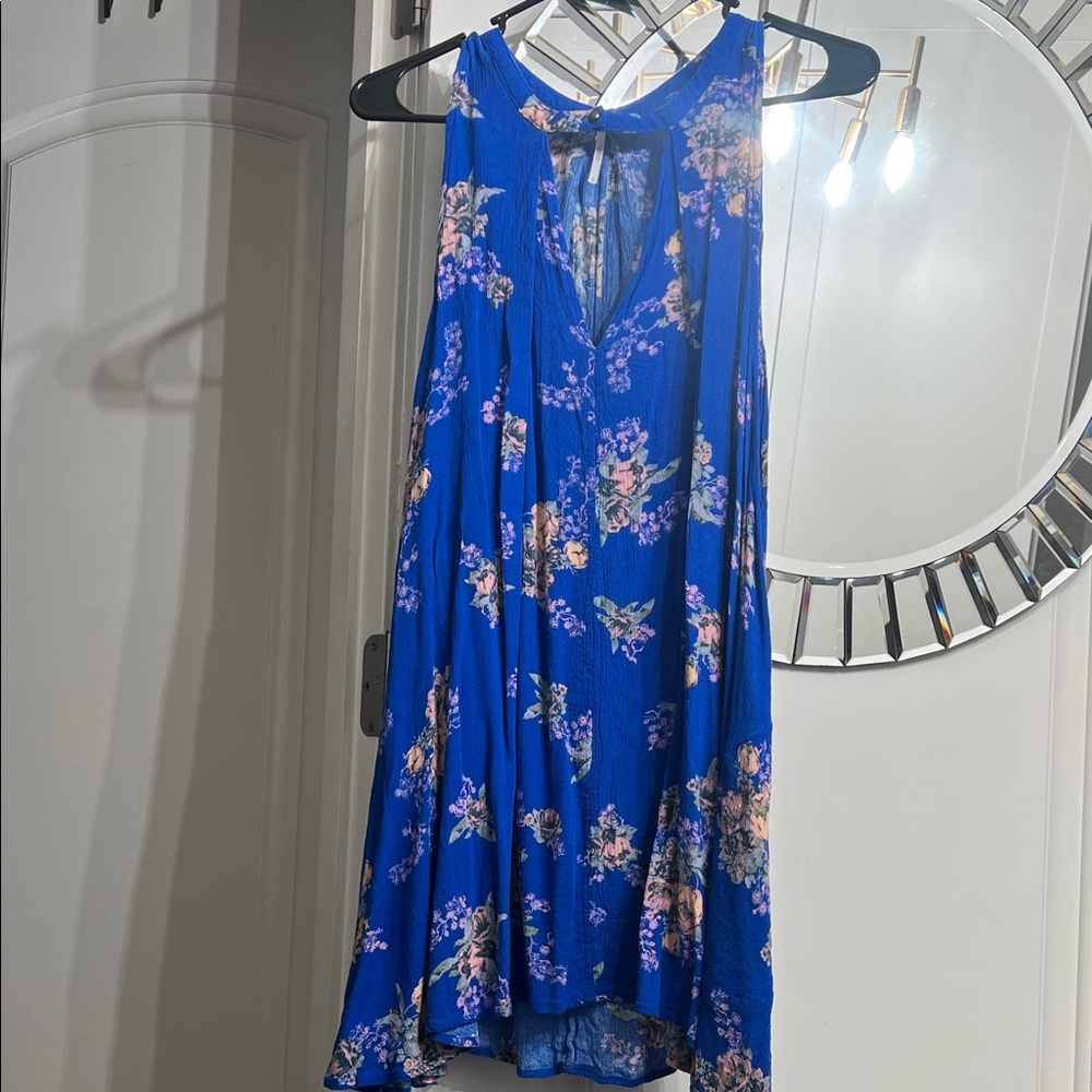 Free People Blue Floral Dress or Tunic